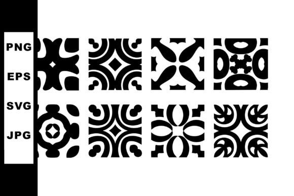 Abstract Geometric Black and White Patterns: A Design Evaluation