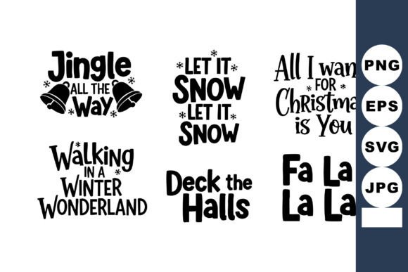 Choosing the Right Festive Typography: A Practical Look at the Christmas Holiday Phrases Vector Set