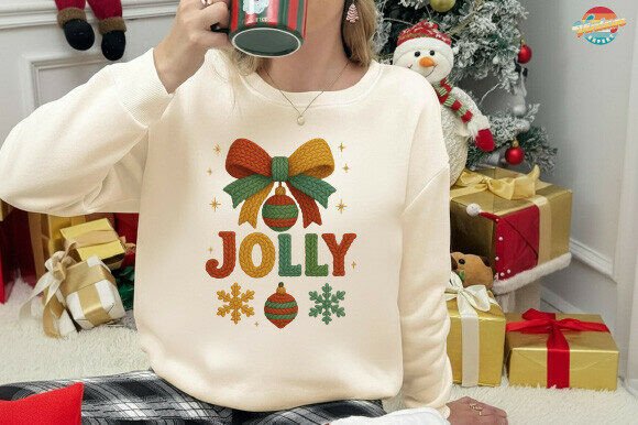 Cozy Jolly Christmas Yarn Crochet PNG: Bringing Handmade Warmth to Digital Design