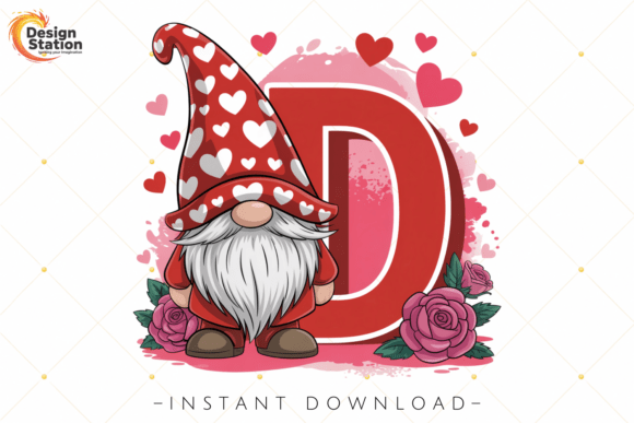 Cute Heart Gnome Letter D Valentine PNG: A Practical Guide for Creators