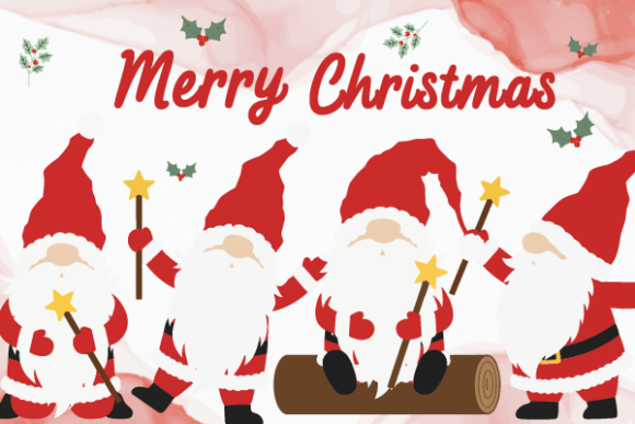 Elevating Holiday Branding with Scandinavian Gnome Clipart: A Strategic Design Resource