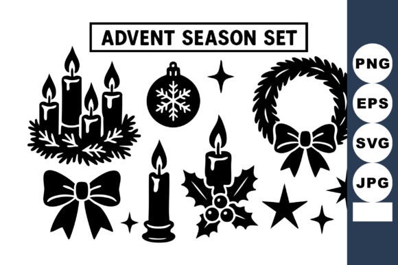 Embracing the Spirit of Winter: A Guide to the Advent Season Set with Candles Wreath St