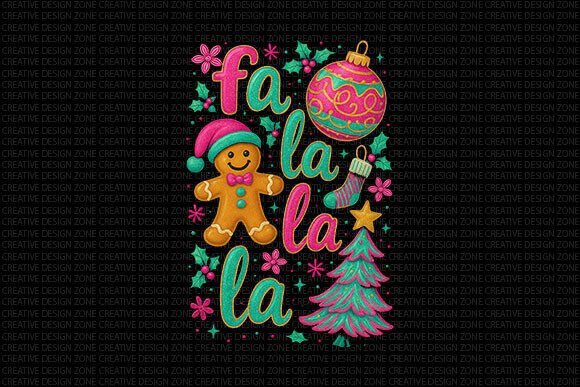 Fa La La La Christmas PNG: Festive Design Guide