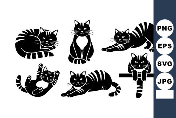 Mastering Black Silhouette Cats Vector Art for Professional Design Projects