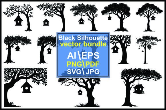 Mastering the Spring Bird House Silhouette Vector for Professional Design