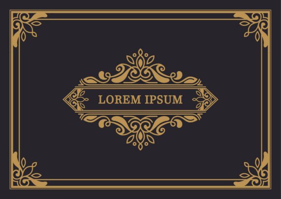 Premium Vintage Invitation Border: A Practical Guide to Ornamental Frames for Designers