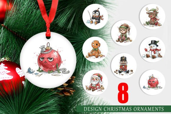 Sarcastic Christmas Character Ornament Guide