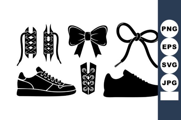 Shoe Laces and Bows Vector Icons with D: A Practical Guide for Designers