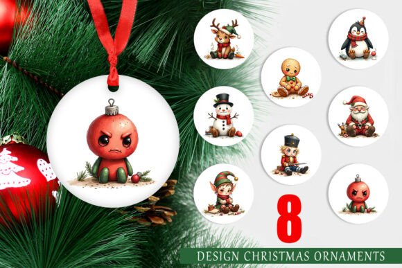 Snarky Christmas Ornament: A Practical Review of Printable Digital Designs