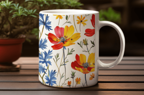 Strategic Application of Wildflower Pattern Illustration in Modern Branding