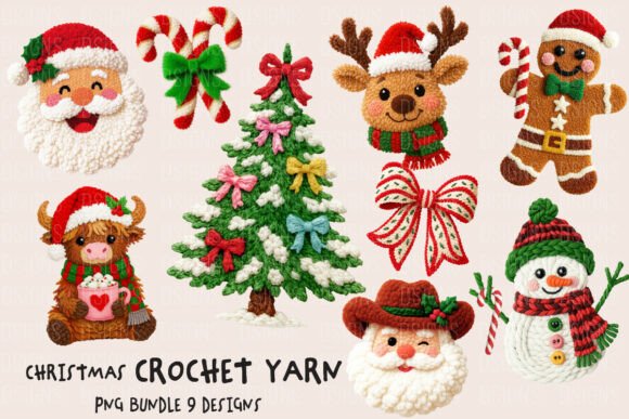 Unlocking Festive Creativity: A Guide to the Christmas Latch Hook Crochet Yarn Bundle